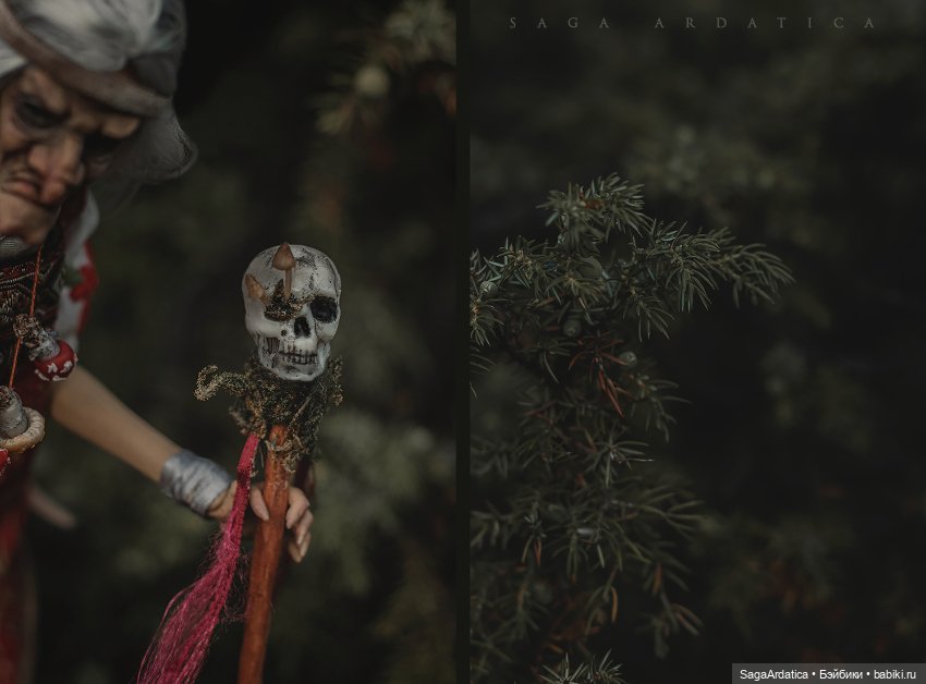 Баба Яга по мотивам иллюстраций Билибина И.Я (фото 3)