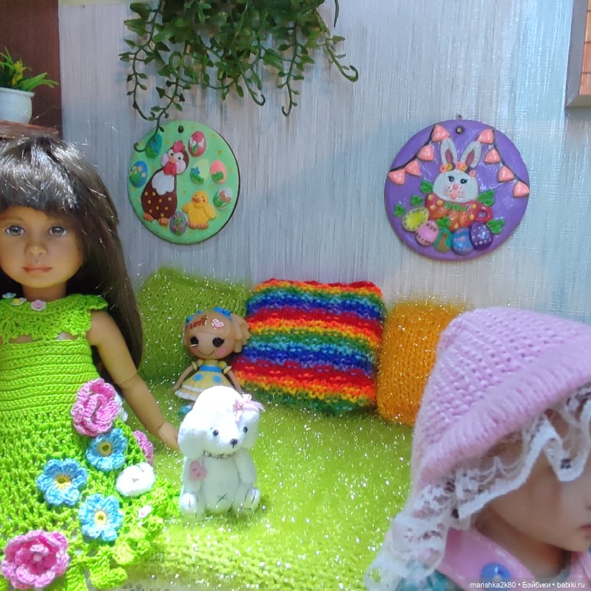 Готовимся к пасхе — Кукольная миниатюра своими руками: еда