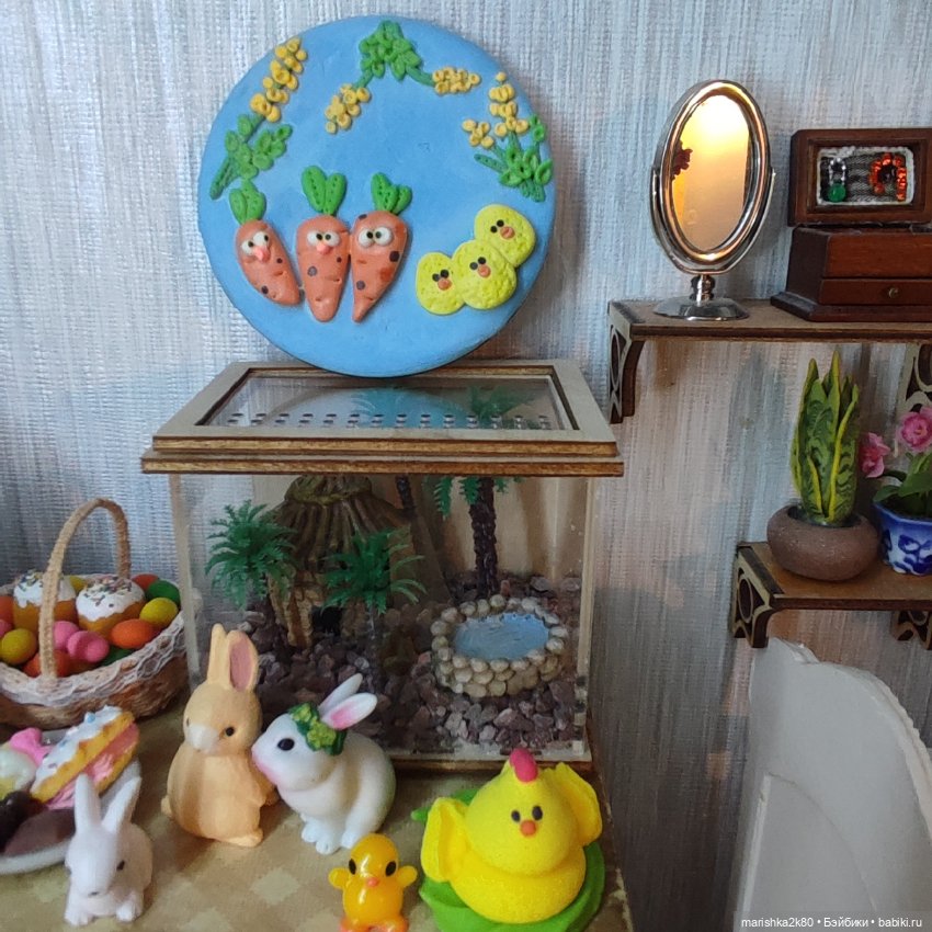 Готовимся к пасхе — Кукольная миниатюра своими руками: еда