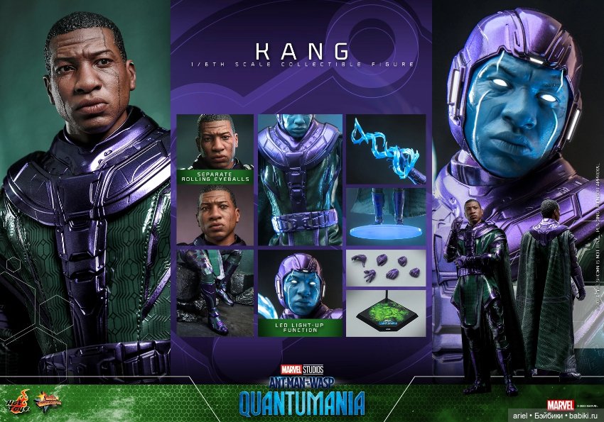 Hot Toys анонсировали фигурку Канга по мотивам фильма «Человек-муравей и Оса: Квантомания» (фото 10)