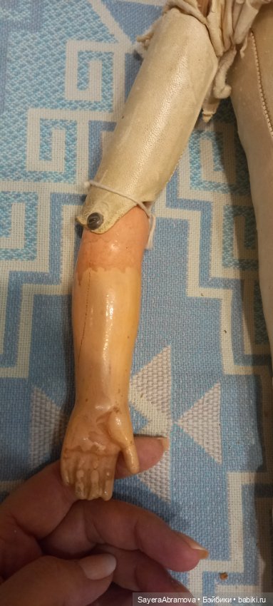 Помогите спасти куклу — Реставрация антикварных кукол: ремонт фарфора (фото 4)