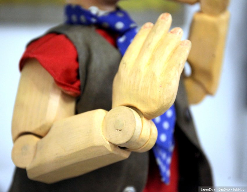 "Буратино" на выставке "Куклы с характером. Перезагрузка" (фото 4)