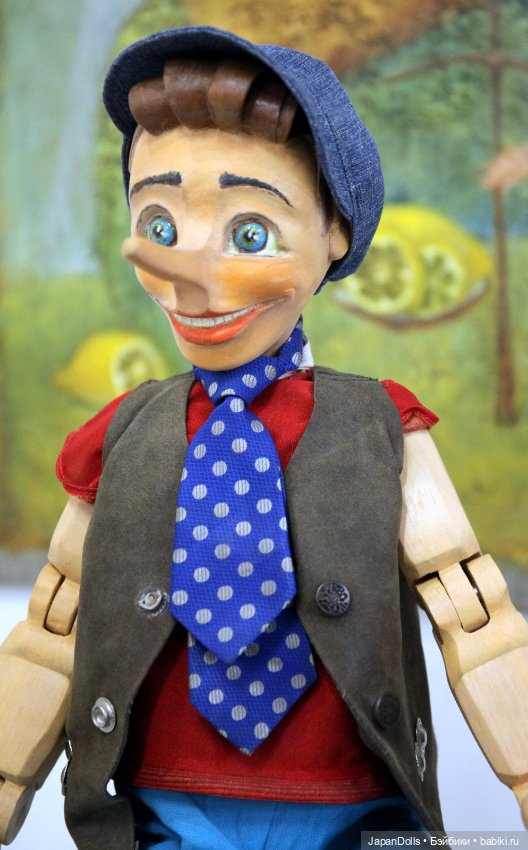"Буратино" на выставке "Куклы с характером. Перезагрузка"