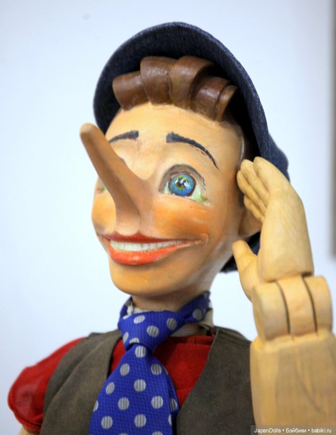 "Буратино" на выставке "Куклы с характером. Перезагрузка" (фото 9)