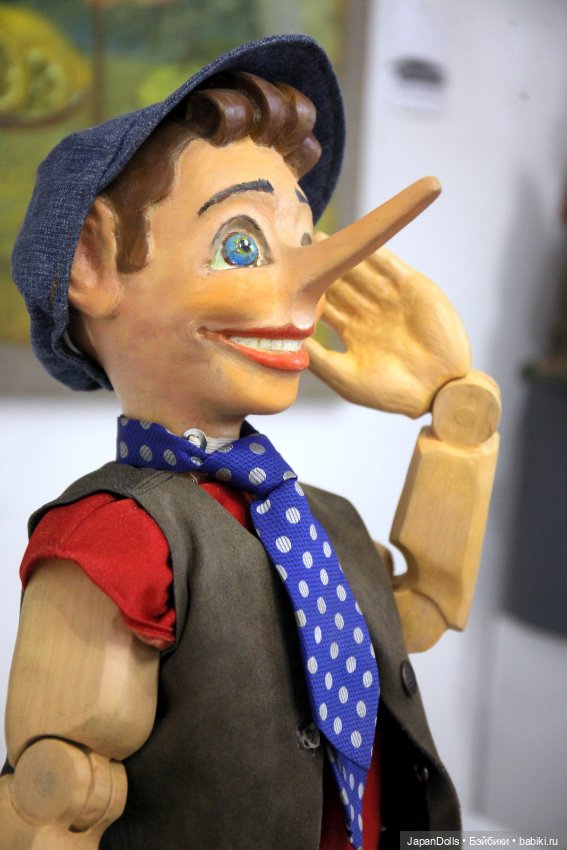"Буратино" на выставке "Куклы с характером. Перезагрузка" (фото 8)