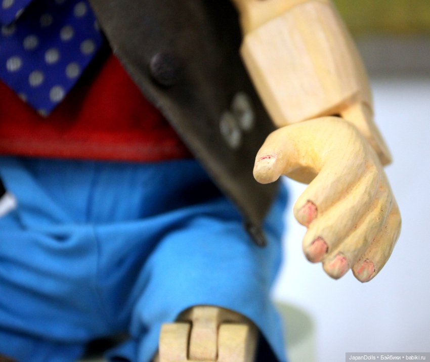 "Буратино" на выставке "Куклы с характером. Перезагрузка"