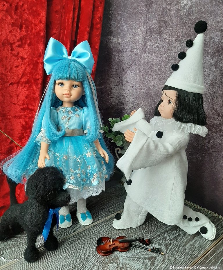 Мои куклы. Пьеро — Куклы Paola Reina (Паола Рейна): новинки (фото 9)