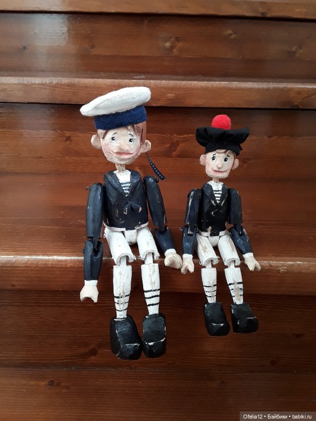 Деревянный Буратино — Авторские куклы из дерева (фото 8)