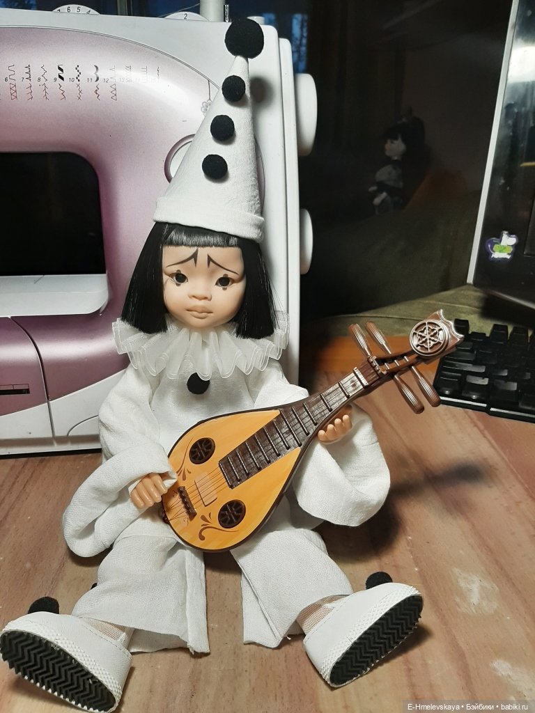 Мои куклы. Пьеро — Куклы Paola Reina (Паола Рейна): новинки (фото 6)