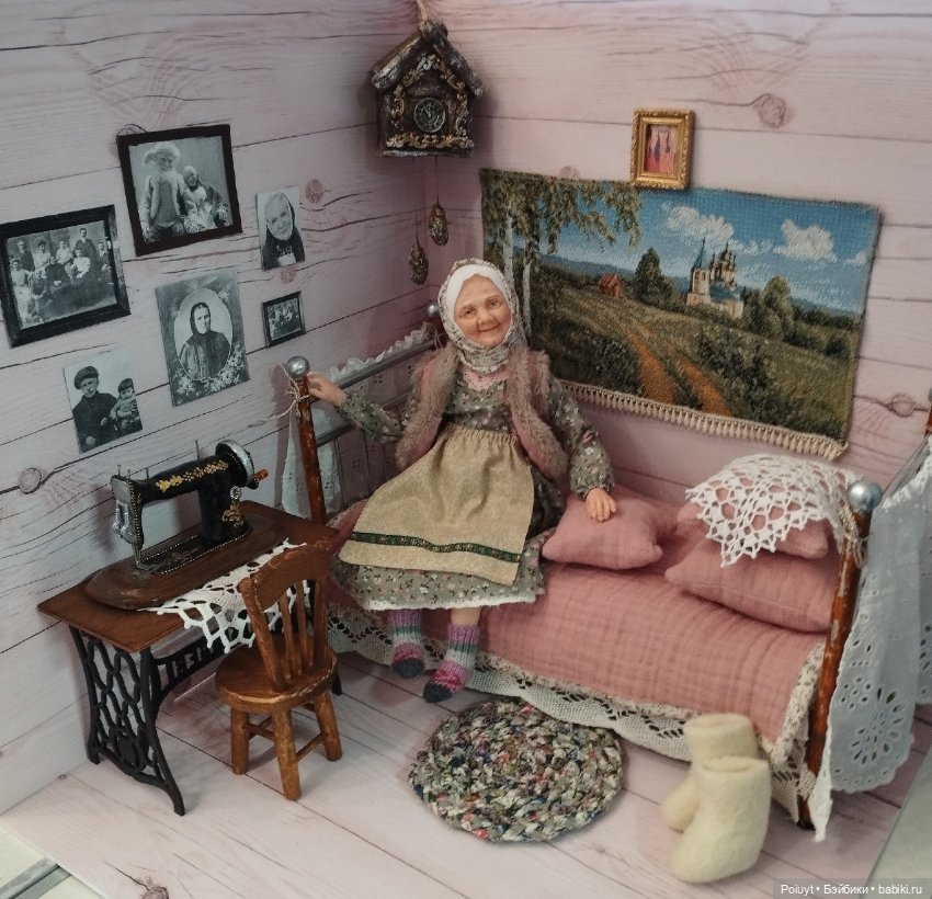 Повторять ли работу - повторять! Бабушкина комната (фото 8)