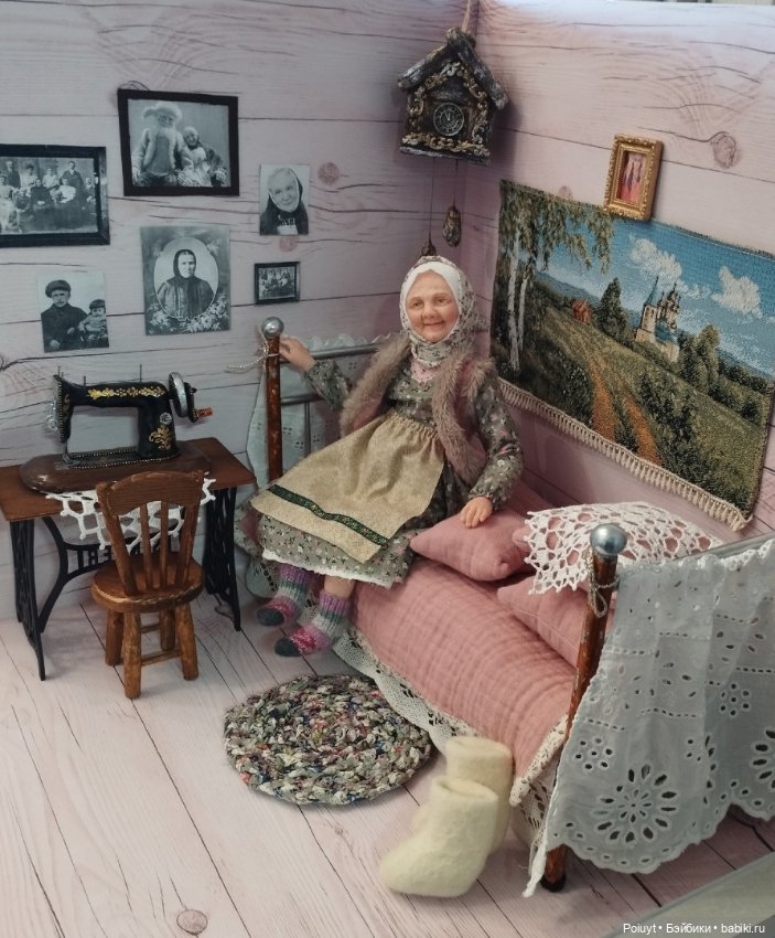 Повторять ли работу - повторять! Бабушкина комната (фото 9)