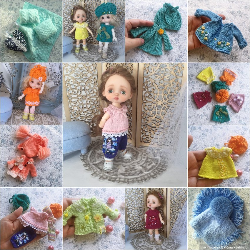 Об уважении к вязанию — Одежда и обувь для кукол своими руками: фото (фото 6)