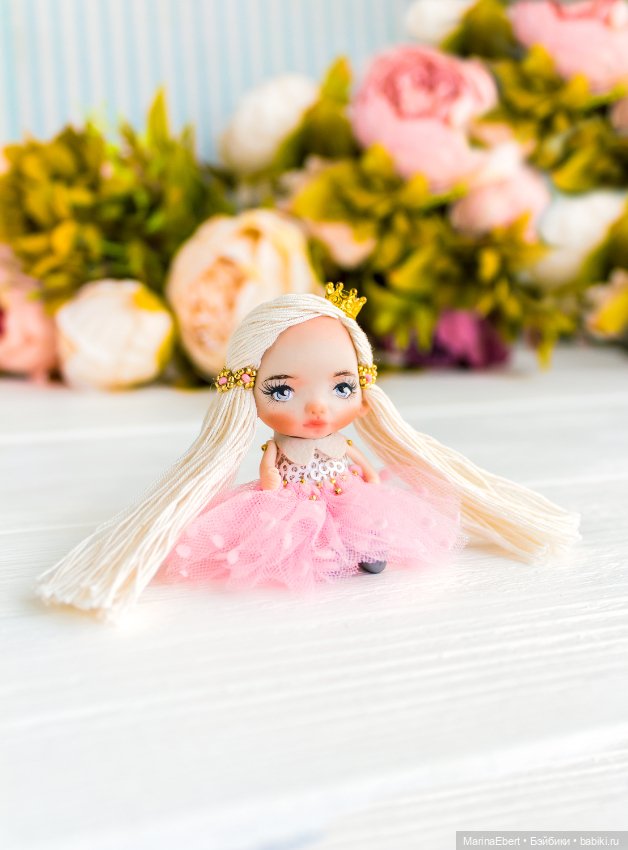 Новая куколка — Авторские миниатюрные куклы: лепка (фото 3)