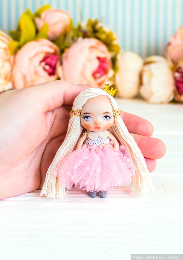 Новая куколка — Авторские миниатюрные куклы: лепка