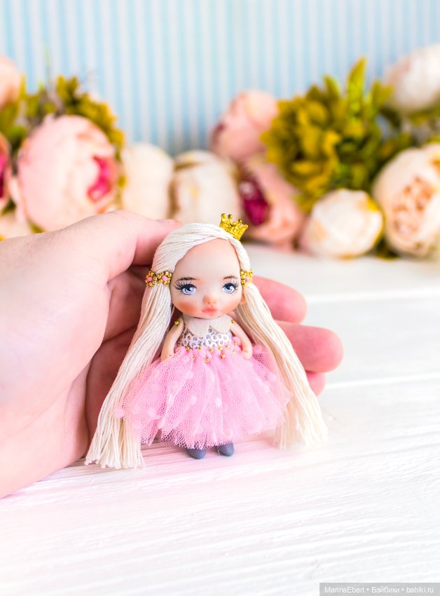 Новая куколка — Авторские миниатюрные куклы: лепка
