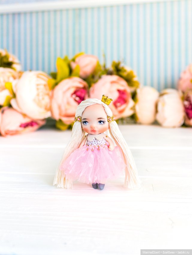 Новая куколка — Авторские миниатюрные куклы: лепка (фото 9)