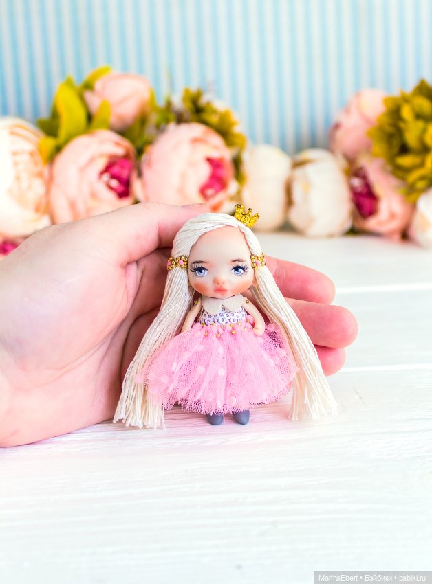 Новая куколка — Авторские миниатюрные куклы: лепка (фото 10)