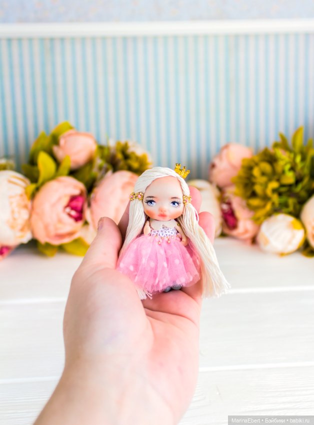Новая куколка — Авторские миниатюрные куклы: лепка