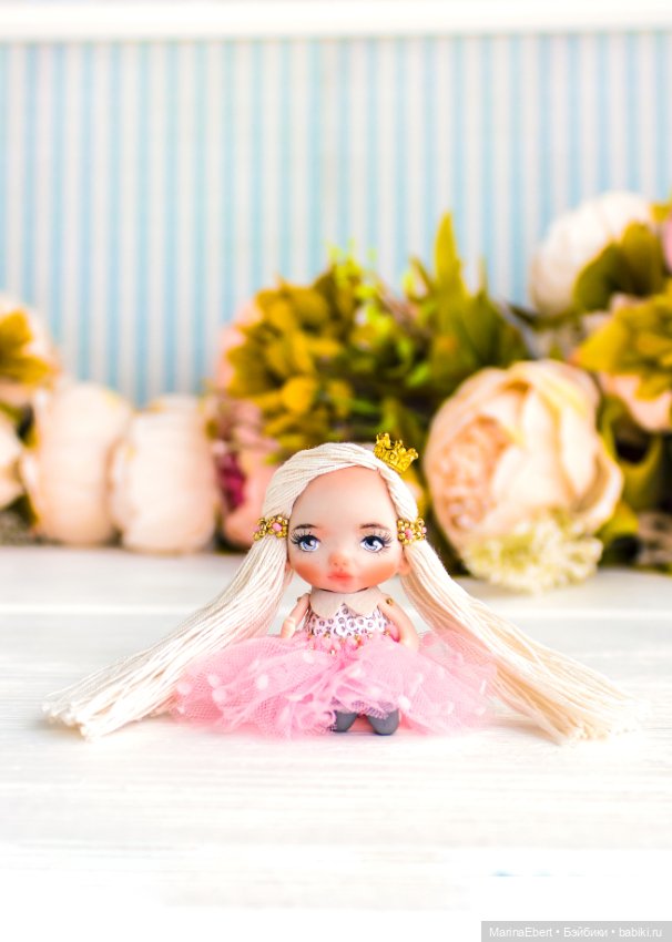 Новая куколка — Авторские миниатюрные куклы: лепка (фото 5)