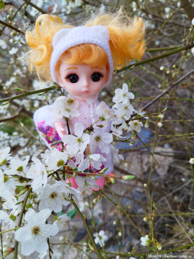 Тея в цветущем саду — Куклы Baboliy (Баболи (фото 6)