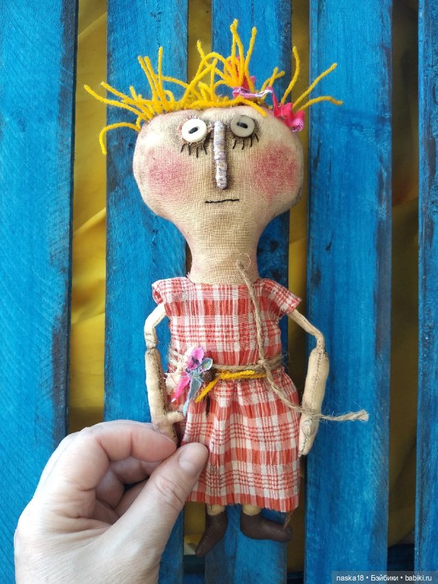 Сестрички с чердака — Авторские текстильные куклы: Вальдорфские (фото 2)