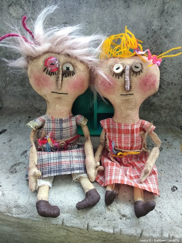 Сестрички с чердака — Авторские текстильные куклы: Вальдорфские (фото 10)