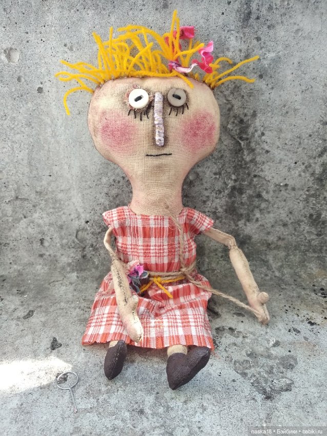 Сестрички с чердака — Авторские текстильные куклы: Вальдорфские (фото 8)