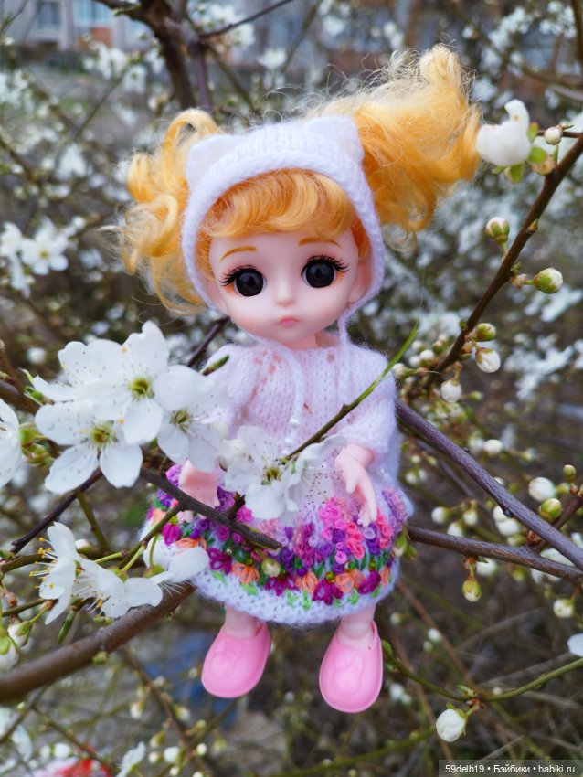 Тея в цветущем саду — Куклы Baboliy (Баболи (фото 7)