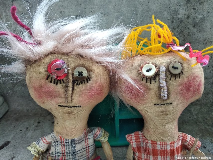 Сестрички с чердака — Авторские текстильные куклы: Вальдорфские (фото 4)