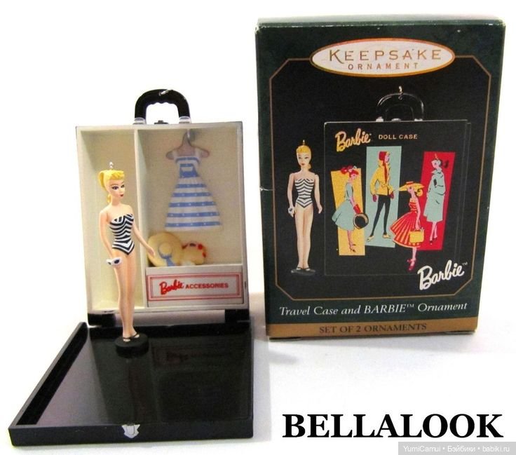 Barbie Hallmark Ornaments. Барби — елочные игрушки
