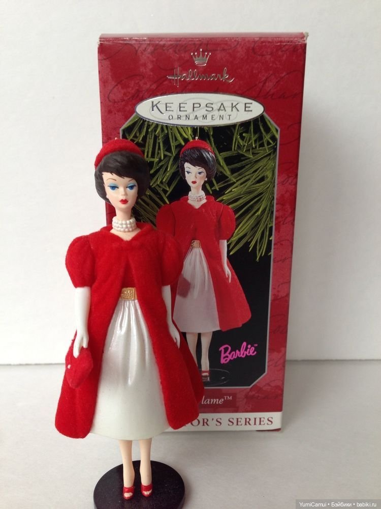 Barbie Hallmark Ornaments. Барби — елочные игрушки