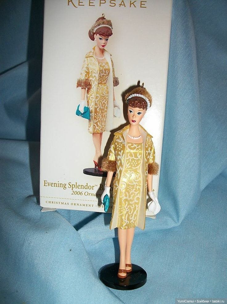 Barbie Hallmark Ornaments. Барби — елочные игрушки