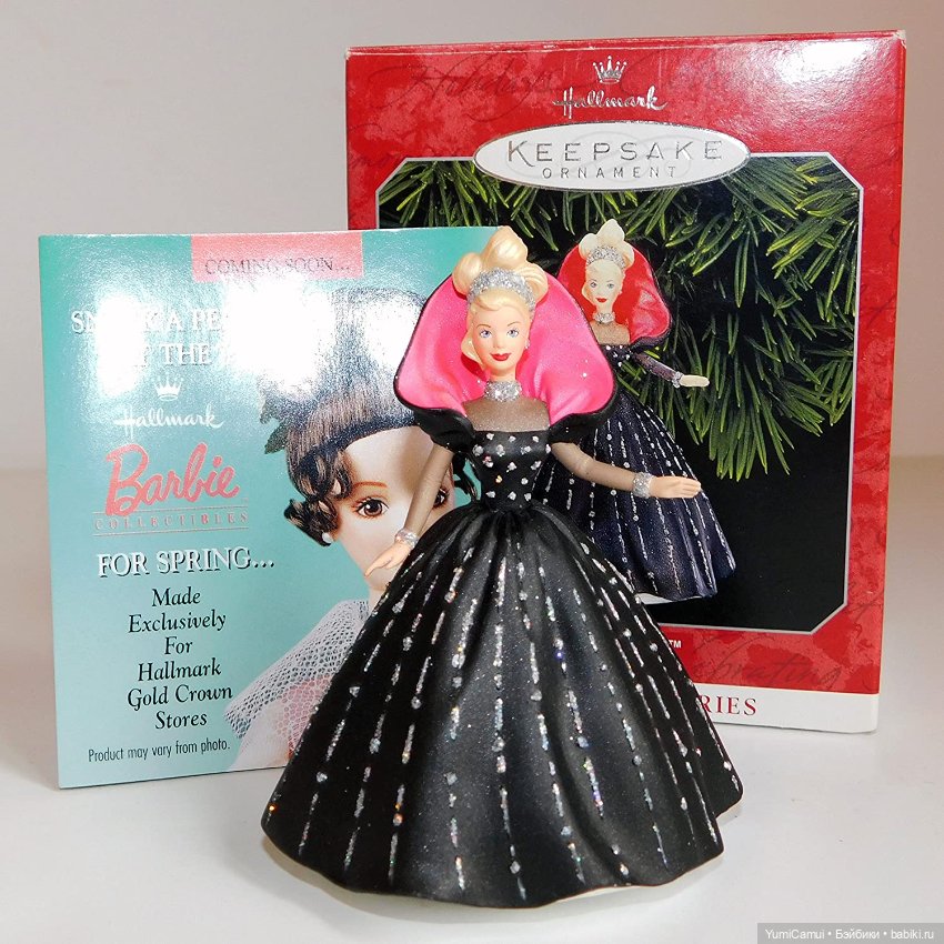 Barbie Hallmark Ornaments. Барби — елочные игрушки