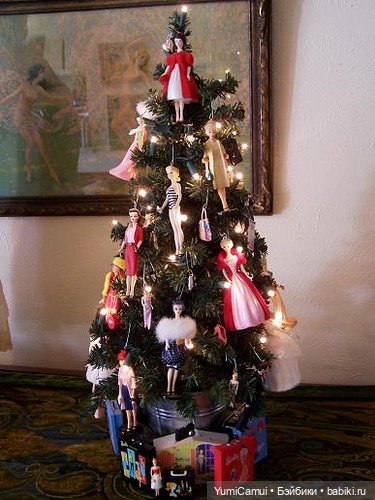 Barbie Hallmark Ornaments. Барби — елочные игрушки