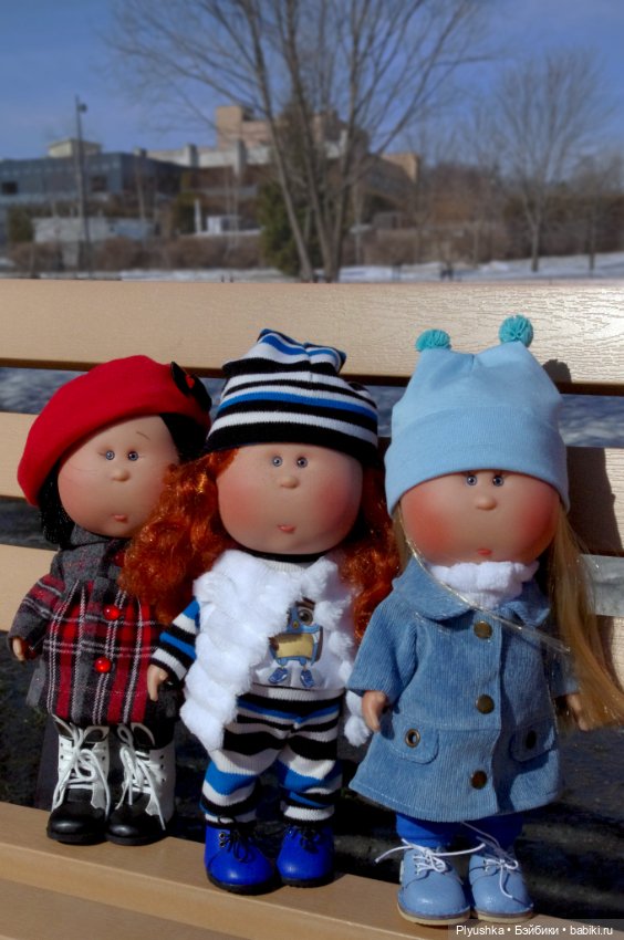 Булочки на прогулке — Куклы Nines d'Onil (Нинес): Миа (Mia)