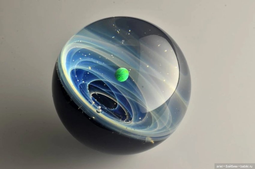 Стеклянные галактики от Сатоши Томидзу (Satoshi Tomizu) (фото 9)