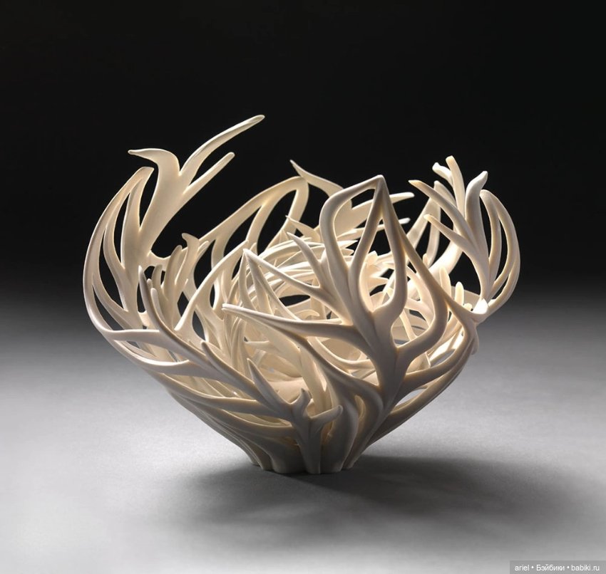 Фарфоровые сосуды совершенной красоты от Дженнифер МакКерди (Jennifer McCurdy) (фото 2)