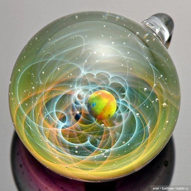 Стеклянные галактики от Сатоши Томидзу (Satoshi Tomizu) (фото 2)