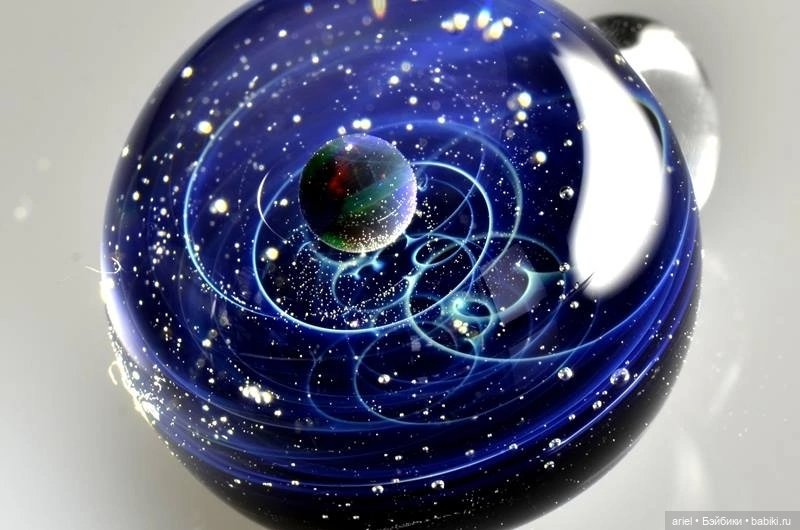 Стеклянные галактики от Сатоши Томидзу (Satoshi Tomizu) (фото 8)