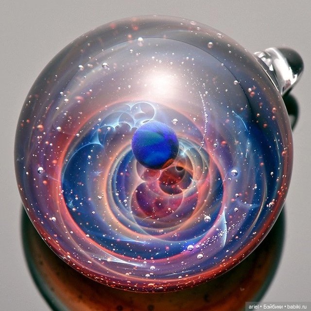 Стеклянные галактики от Сатоши Томидзу (Satoshi Tomizu) (фото 10)
