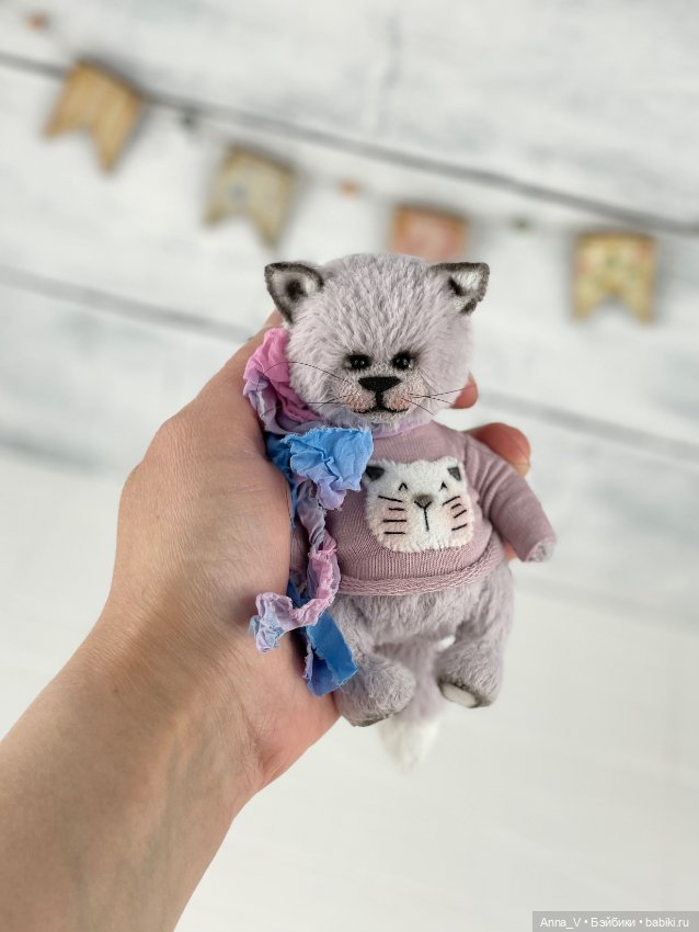 Кошечка Лилу — Авторские мишки Тедди и друзья: фото