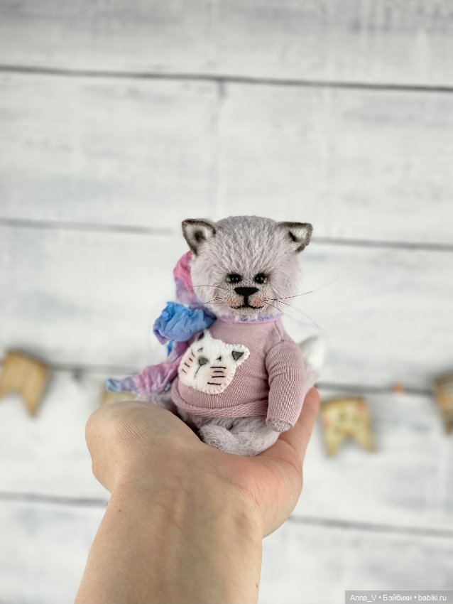 Кошечка Лилу — Авторские мишки Тедди и друзья: фото (фото 3)