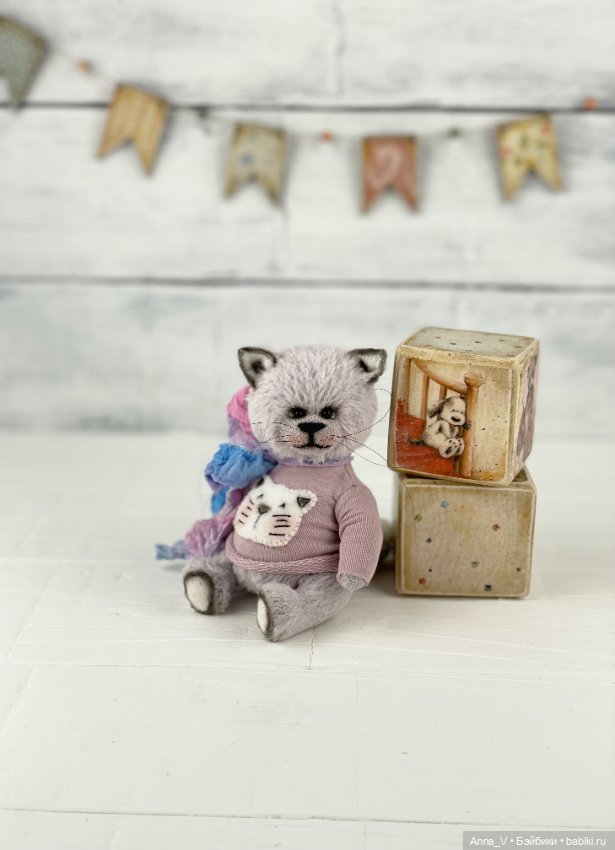 Кошечка Лилу — Авторские мишки Тедди и друзья: фото (фото 4)