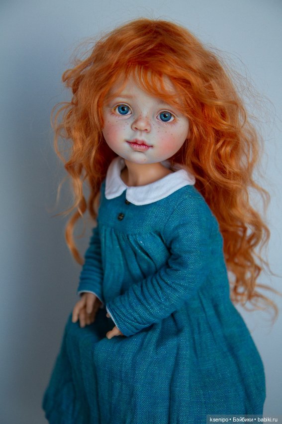 Веснушка. ООАК куколки Паола Рейна Paola Reina (фото 6)