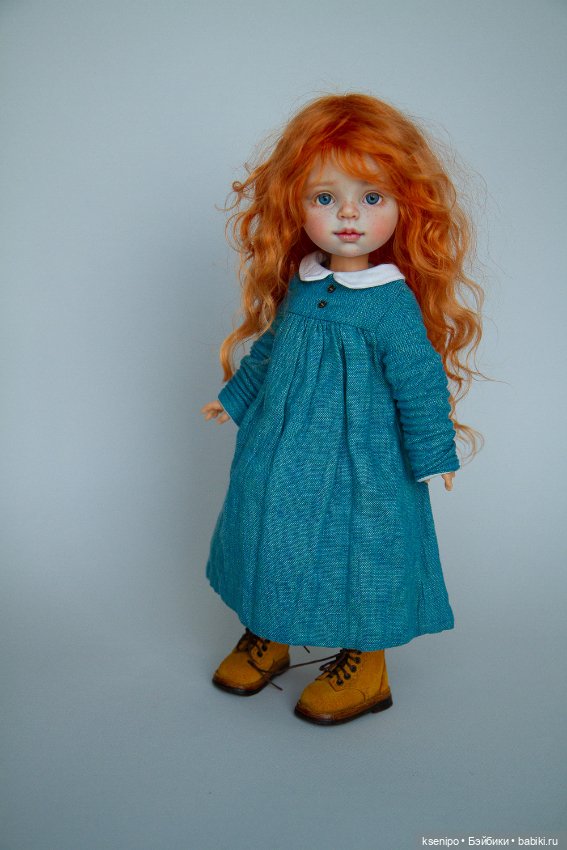 Веснушка. ООАК куколки Паола Рейна Paola Reina (фото 8)