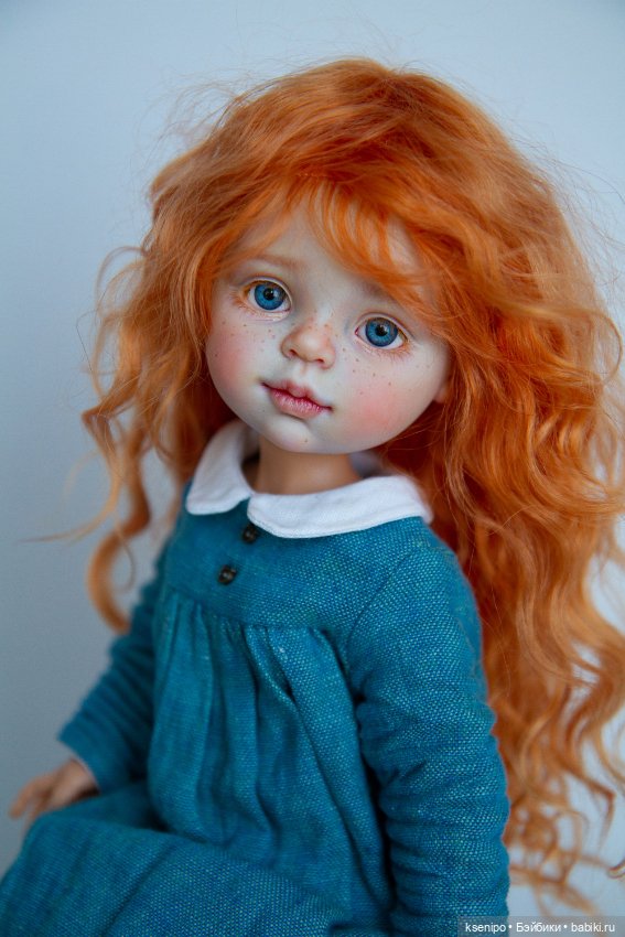 Веснушка. ООАК куколки Паола Рейна Paola Reina (фото 2)