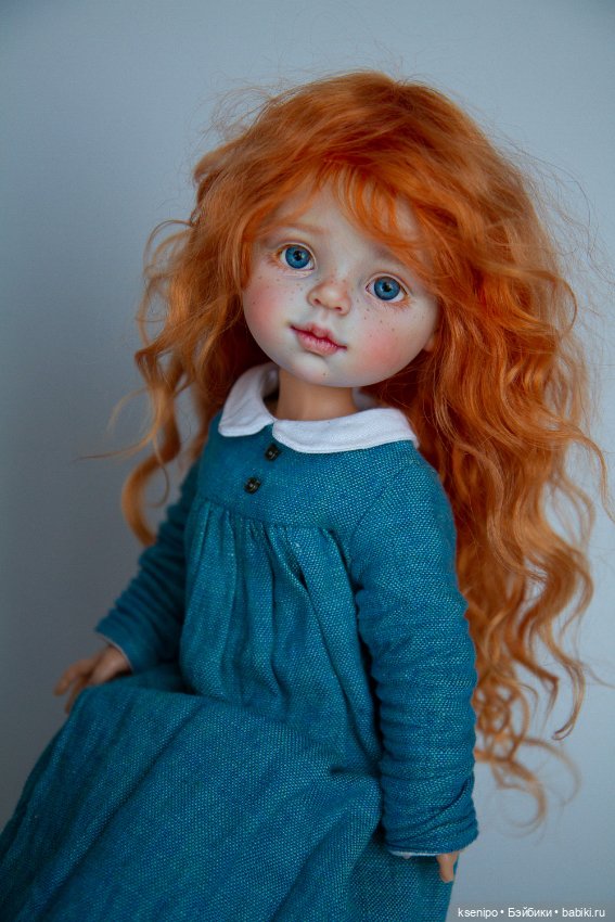 Веснушка. ООАК куколки Паола Рейна Paola Reina (фото 4)
