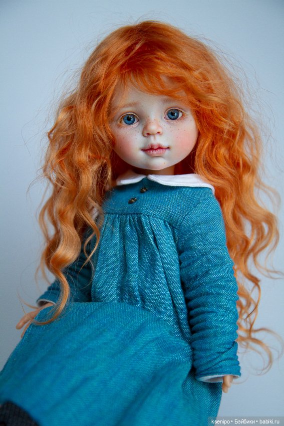 Веснушка. ООАК куколки Паола Рейна Paola Reina (фото 3)