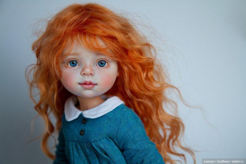 Веснушка. ООАК куколки Паола Рейна Paola Reina