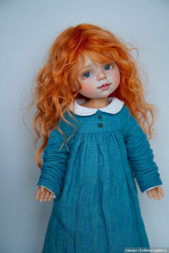 Веснушка. ООАК куколки Паола Рейна Paola Reina (фото 5)